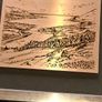Vintage Copper Etching is Titled "Carlingford Lough, From The Flagstaff, Newry., Postage Available or Collection Image 2
