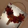 Halloween/autumnal hanging metal wreath Image 2