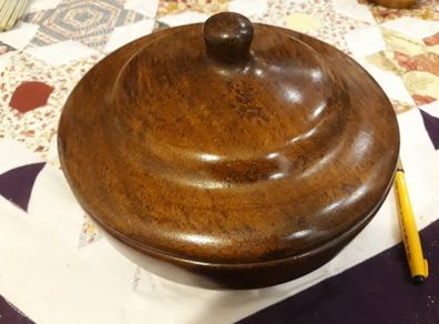 Carved Wooden Bowl