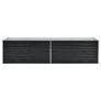 Garden Raised Bed Anthracite 320x80x77 cm Galvanised Steel Image 3