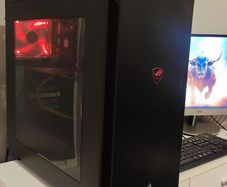 Gamer PC set El Toro AMD A8 7600 with GTX 1060 and 22 inch monitor
