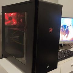 Gamer PC set El Toro AMD A8 7600 with GTX 1060 and 22 inch monitor