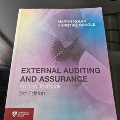 External auditing and assurance