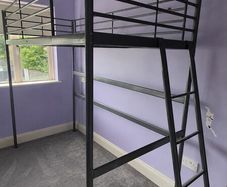 Metal Loft Ikea Loft bed