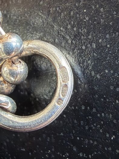 silver necklace