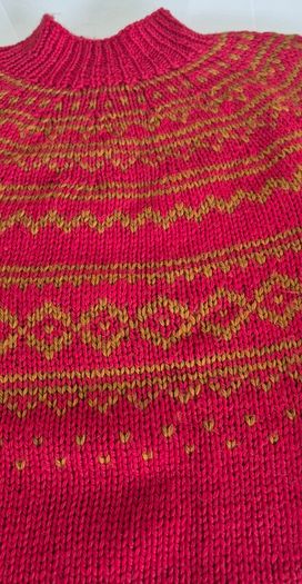 handmade sweater pure wool size 14/16