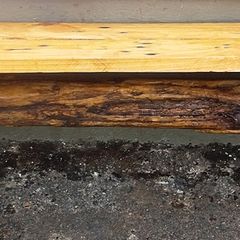 Rustic Driftwood Stove Mantle / Shelf