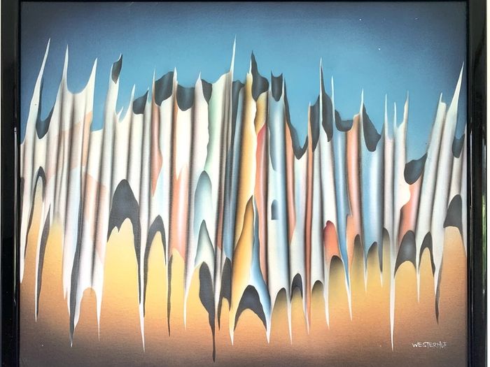 Abstract Signed original Painting