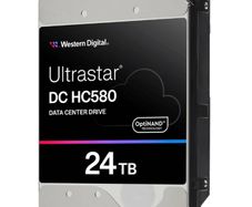 WD Ultrastar DC HC580 internal hard drive  24TB 7200 RPM 512 MB 3.5" Serial ATA