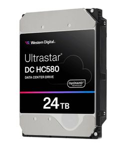 WD Ultrastar DC HC580 internal hard drive  24TB 7200 RPM 512 MB 3.5" Serial ATA