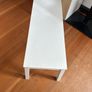 Ikea white bench Image 2