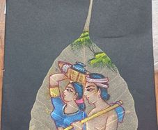 hand painted Indian