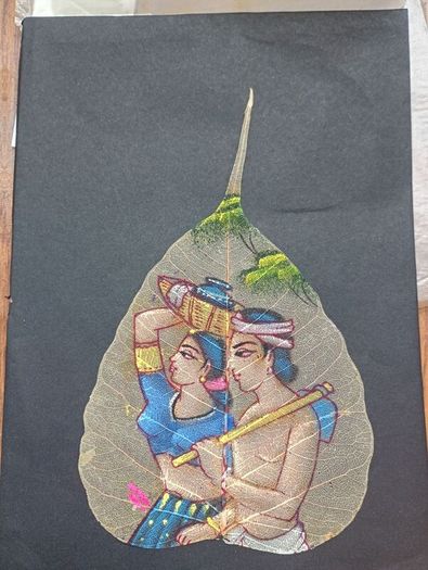 hand painted Indian