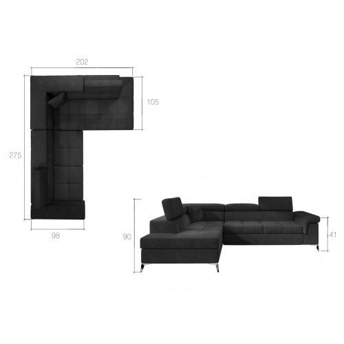 Corner sofa bed ERID Free delivery