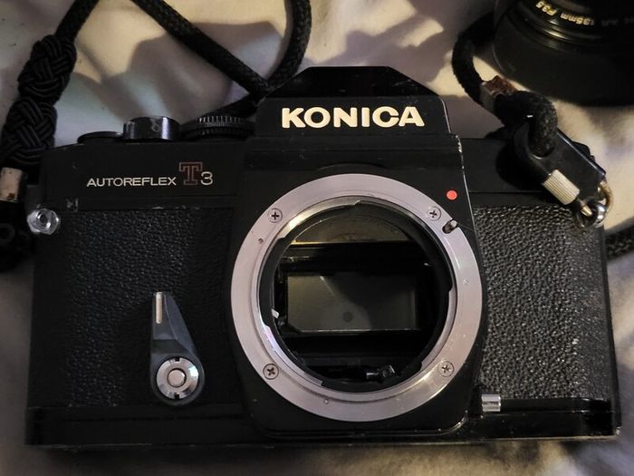 Konica camera and lenses rare