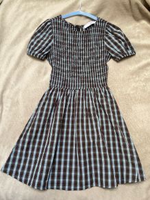 Penneys / Primark Plaid Midi Dress (Size 2XS)