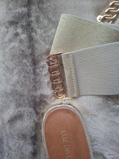 Gold Flats, Bag & Belt Bundle.
