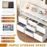 7-Drawer Fabric Chest Of Drawers for Bedroom - 4 Large and 3 Small Drawers Image 3