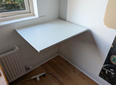 folding wall table