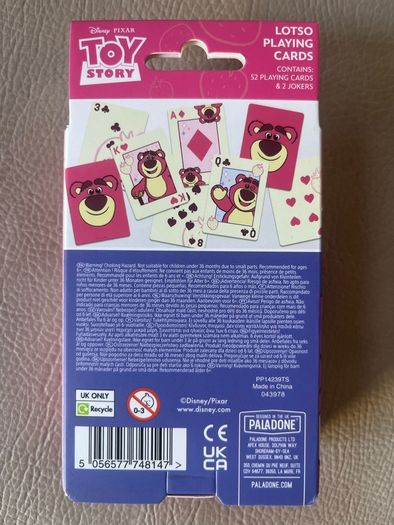 Toy Story Lotso Playing cards