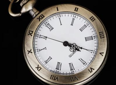 Large Dial watch and neck chain , Free Post