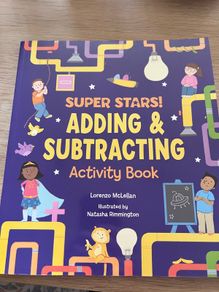 New - Adding and Subtracting Activity Book - Super Stars