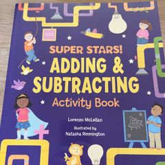New - Adding and Subtracting Activity Book - Super Stars