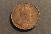 Jersey 1909 Ed VII One Twelfth of a Shilling