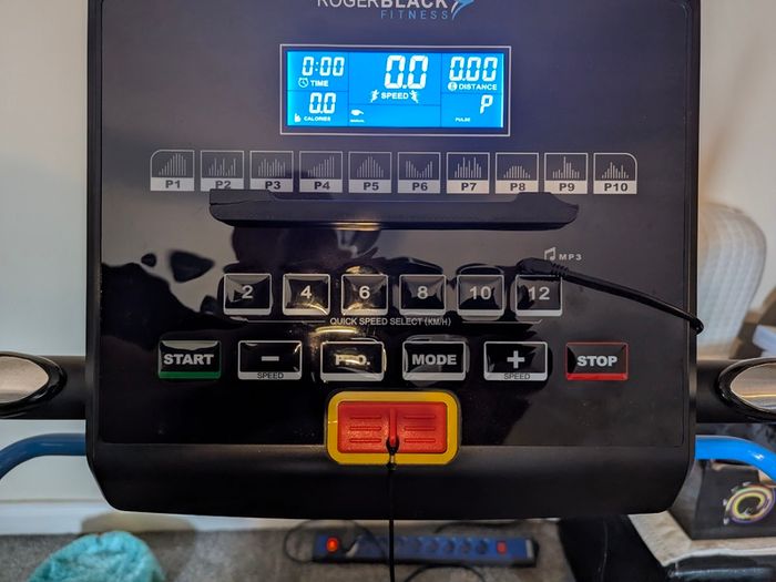 Roger Black Folding Treadmill, 12 km/h, Working Perfectly