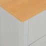 Sideboard Grey 112x35x81 cm Image 3