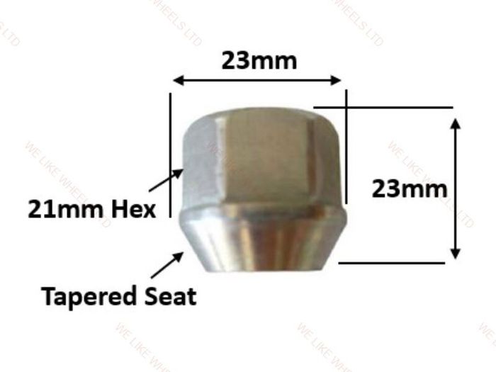 5 x New Open Ended Nuts Fit Hyundai & Toyota models (CK5) Delivery