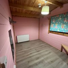 1 bed 1 bath log cabin