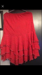 Vintage red skirt