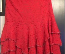 Vintage red skirt