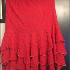 Vintage red skirt