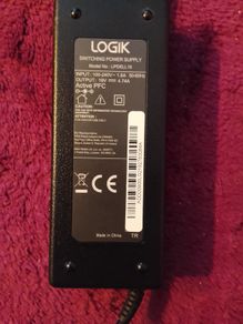 LOGIK LPDELL16 Laptop Power Adapter
