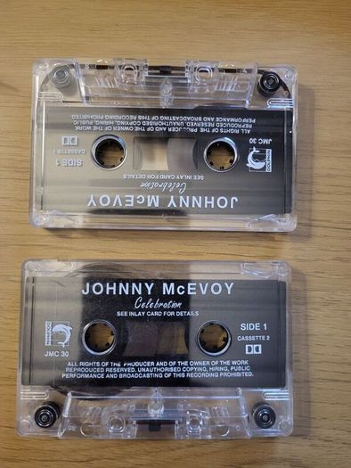 Johnny McEvoy Celebration 30 Of His Finest Recordings Double Cassette