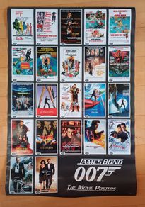 james Bond Large one sheet Poster