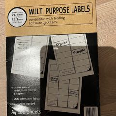2000 Multi Purpose Labels