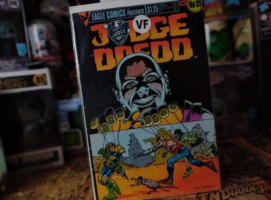 Judge Dredd ! Issue #31 ! by Alan Grant ! Copper Age Comic from 1986 ! by Eagle !