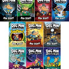 Dog Man 10 Books New