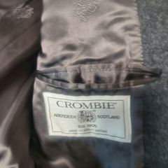 Vintage Crombie pure new wool overcoat