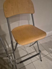 two high stools