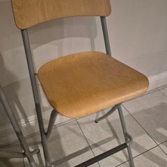 two high stools