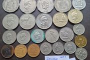 A Lot of 220+ grams of coins from Zambia (1968-2013)