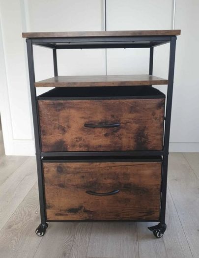 cabinet with drawers on castor wheels