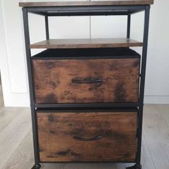 cabinet with drawers on castor wheels