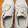 Nike Air Max SC Ladies Triple White Leather Trainers UK7 EU41 Image 8
