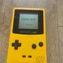 Nintendo Gameboy Color Yellow CGB-001 + Flash Card 4GB Image 2
