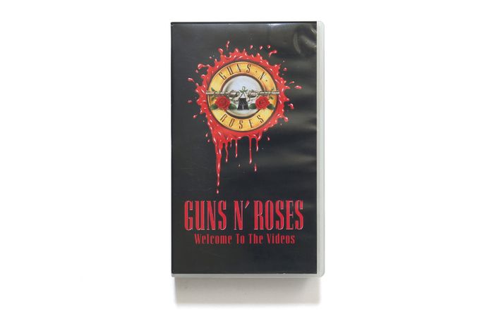 VHS - Guns N' Roses Welcome to the Videos Heavy Metal/Hard Rock Promo Videos 1998 - VHS Cassette